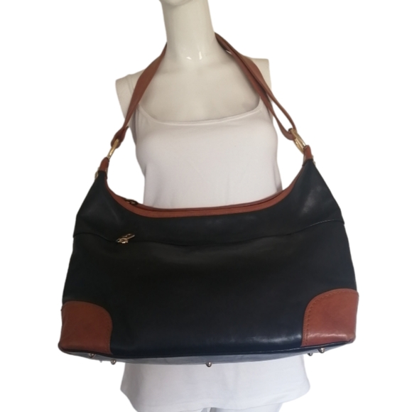 Marino Orlandi leather bag made in Italy - Picture 2 of 10